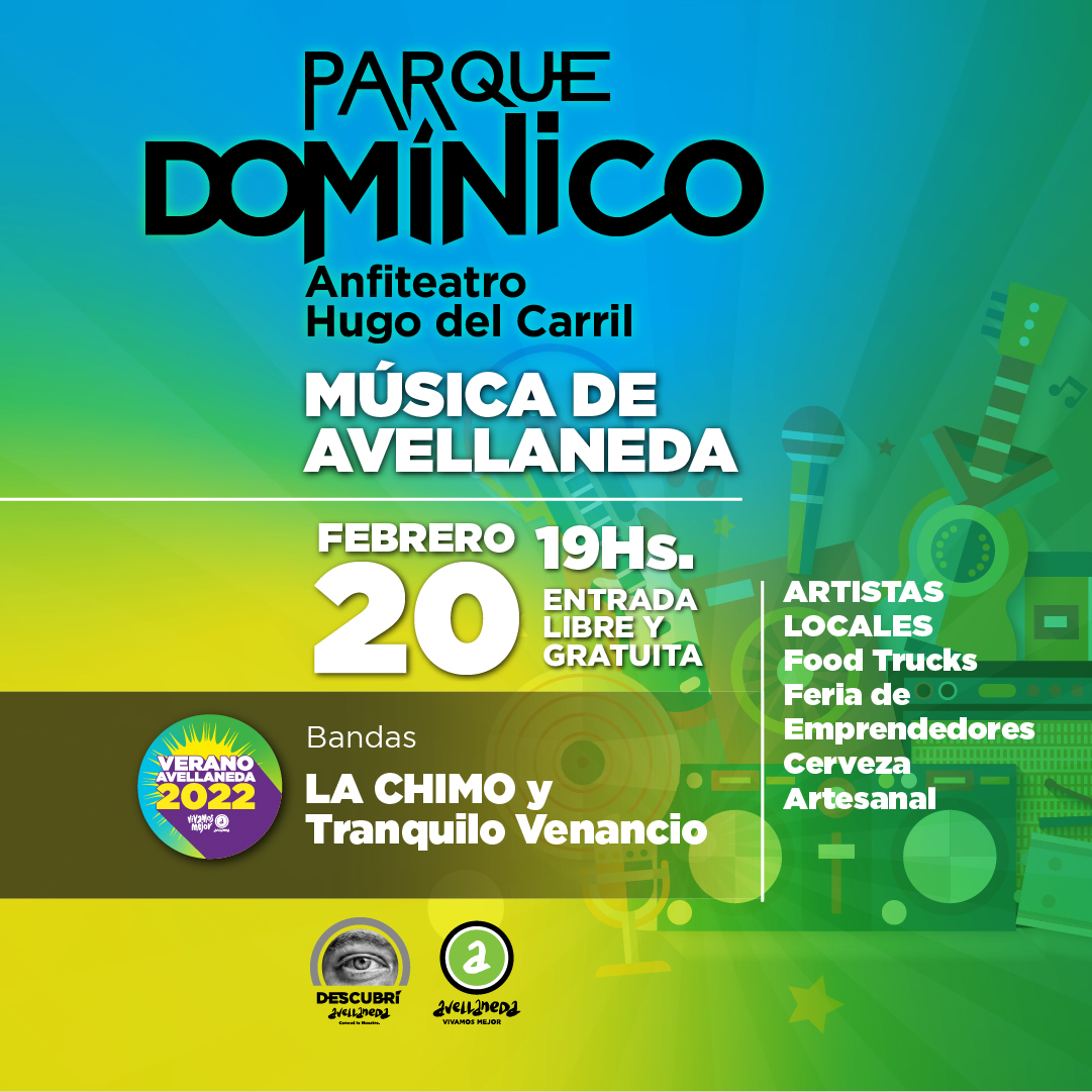 MÚSICA DE AVELLANEDA EN EL ANFITEATRO HUGO DEL CARRIL
