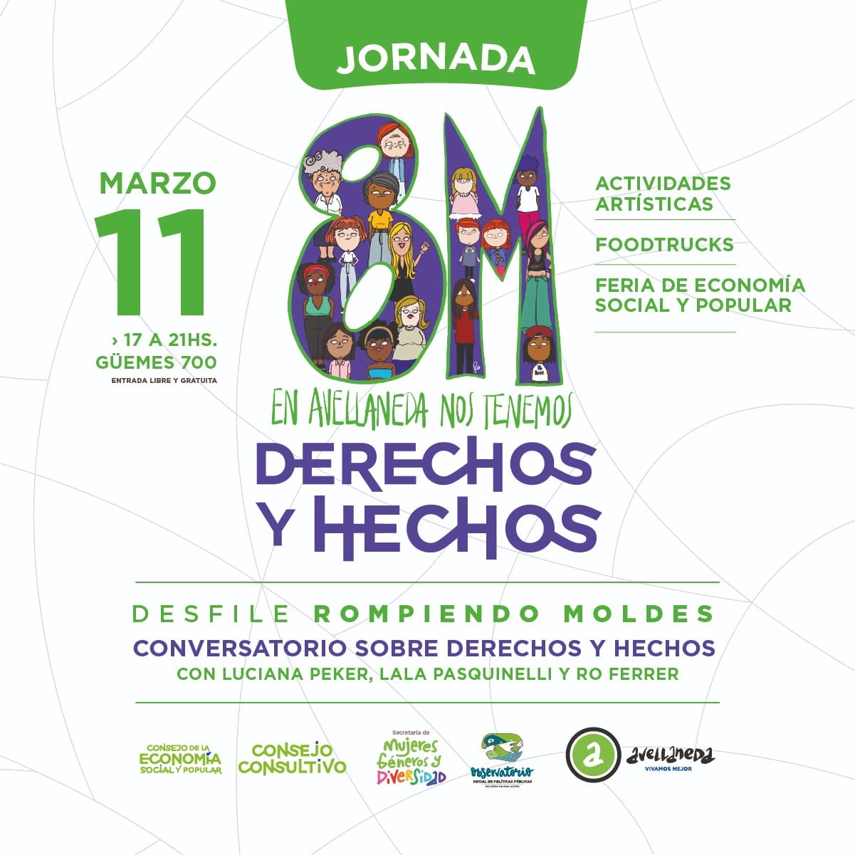 JORNADA #8M: DERECHOS Y HECHOS