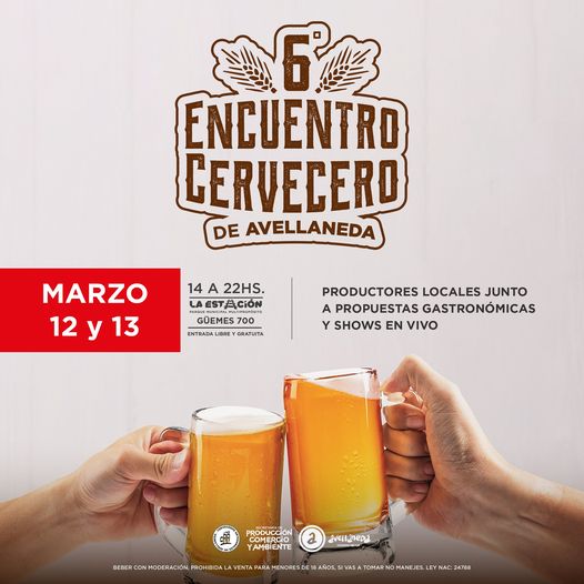 COMIENZA EL 6TO ENCUENTRO CERVECERO DE AVELLANEDA