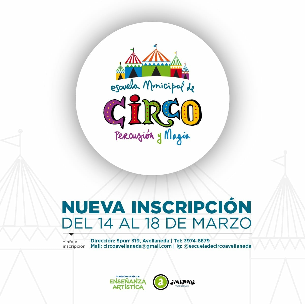Nueva inscripción para la @escuelacircoavellaneda