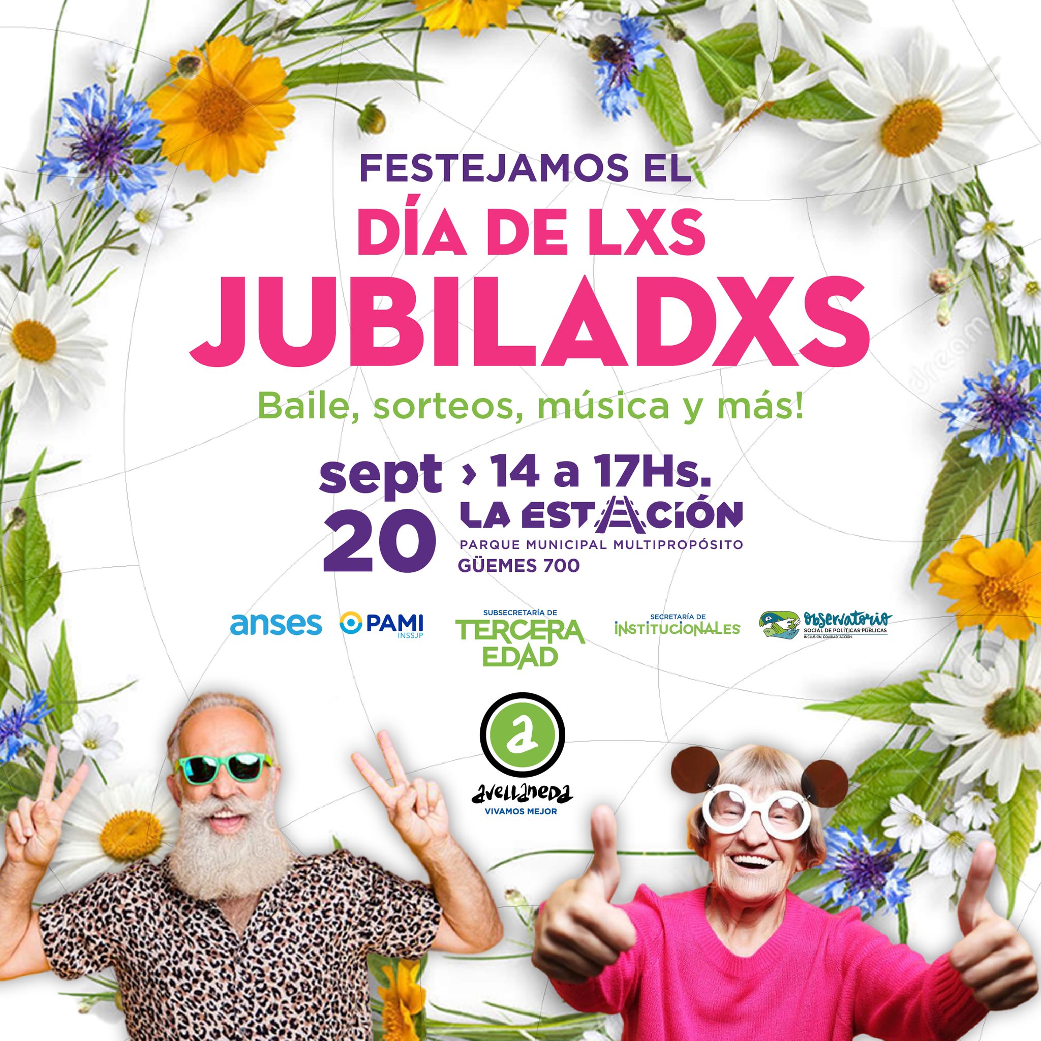 FESTEJAMOS EL DÍA DE LXS JUBILADXS