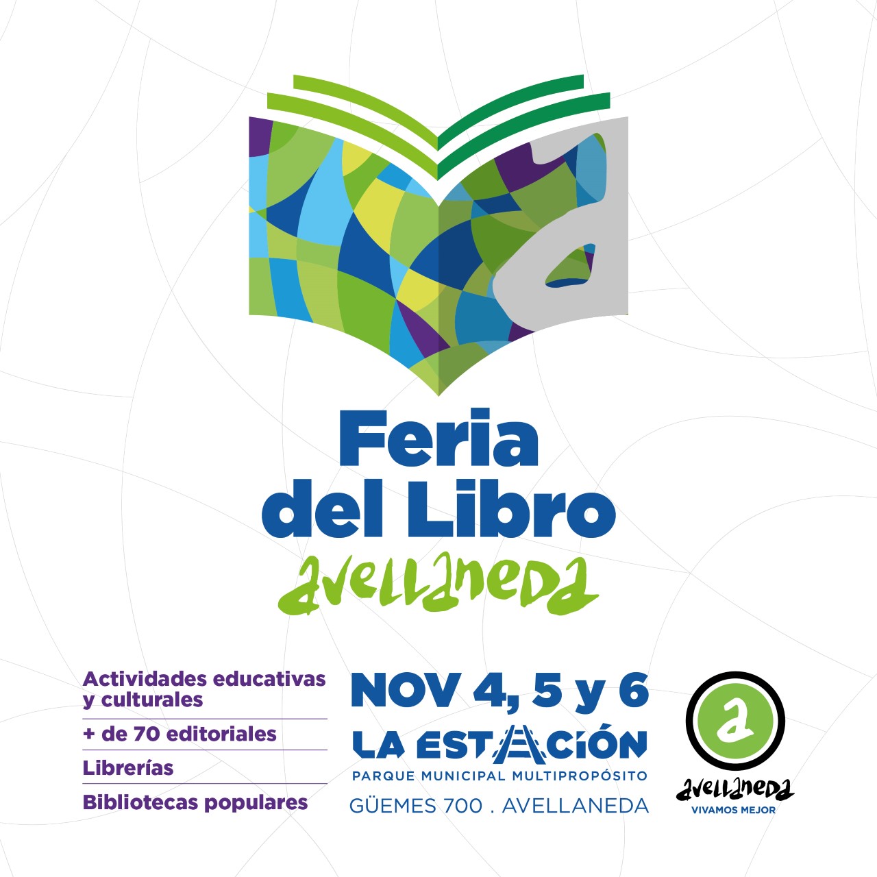 SE VIENE LA “FERIA DEL LIBRO AVELLANEDA