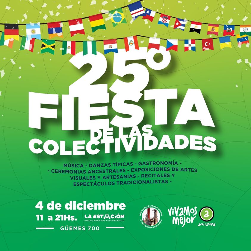 FIESTA DE LAS COLECTIVIDADES EN AVELLANEDA