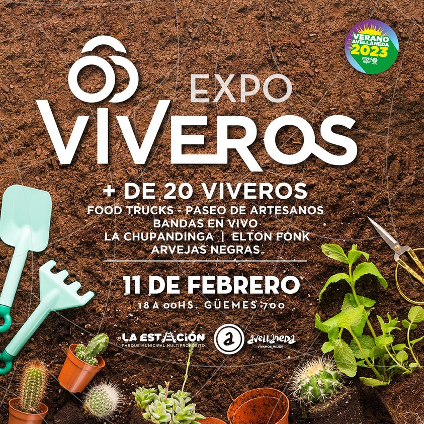 LLEGA EXPO VIVEROS A PARQUE LA ESTACIÓN