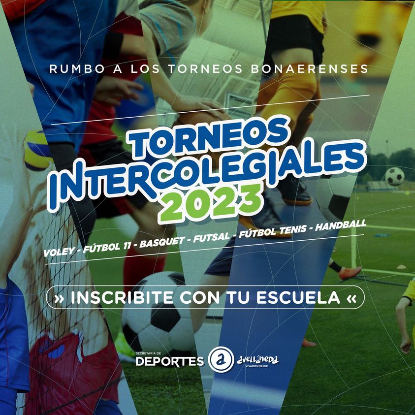 TORNEOS INTERCOLEGIALES 2023 EN AVELLANEDA