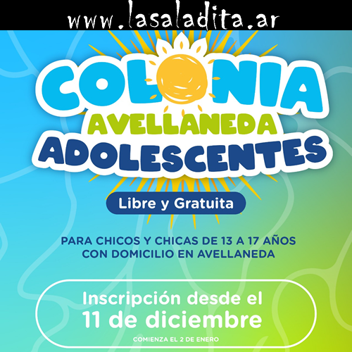 COLONIA MUNICIPAL ADOLESCENTES