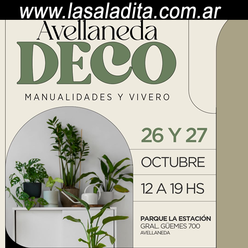 Avellaneda Deco y vivero
