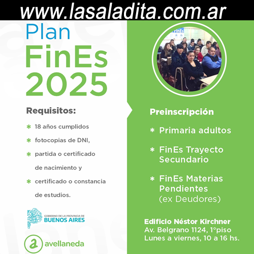 Plan Fines 2025