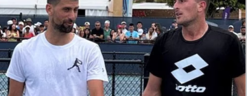 Las emotivas palabras de Novak Djokovic al argentino Federico Gómez por su primer triunfo en un Grand Slam