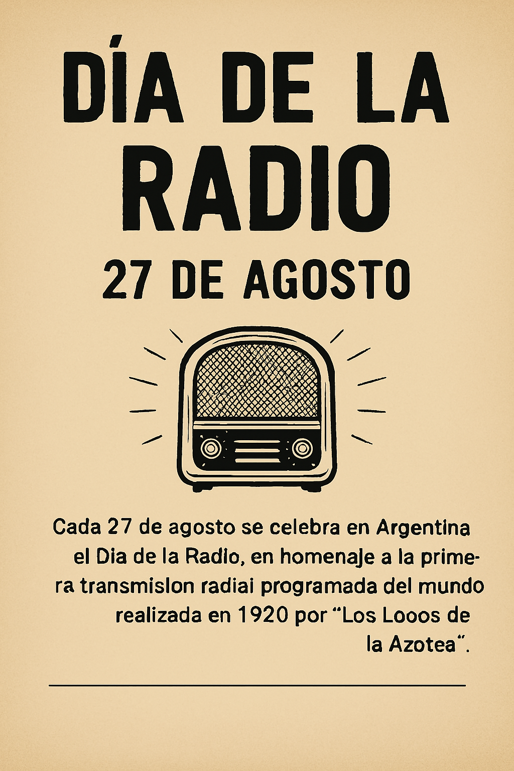 Día de la Radio en Argentina: homenaje a los pioneros de la radiodifusión y su legado cultural