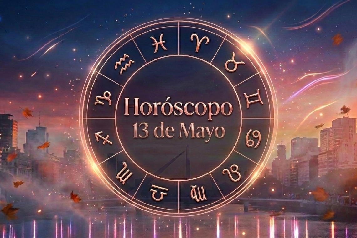 Horóscopo para hoy,  miércoles 13 de mayo 2026: las predicciones para los 12 signos zodiacales avellaneda