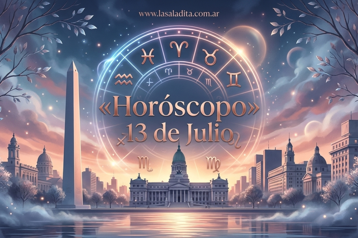 Horóscopo para hoy, lunes 13 de julio 2026 : las predicciones para los 12 signos zodiacales avellaneda